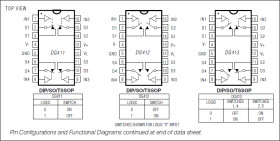 Improved, Quad, SPST Analog Switches