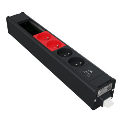 Gniazdo jack Gniazdo Gniazdo VDI Montaż powierzchniowy 3.1A