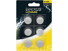 Bateria litowa CR2032, 6 sztuk w blistrze