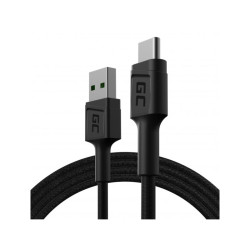 Złącze USB-C/USB-A Ultra Charge QC 3.0 1,2m / Green Cell KABGC22