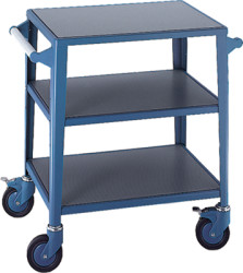 Laboratory trolley, without intermediate shelf, (L x W x D) 806 x 660 x 495 mm, 26 kg, 00.001.232.2