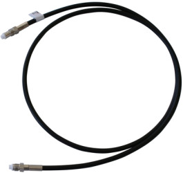 Coaxial cable, FME jack (straight) to FME jack (straight), 50 Ω, RG-58C/U, grommet black, 3 m, 100010101