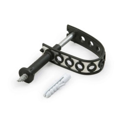 Uchwyt dystansowy do ścian twardych 7x120mm śruba 10x50mm kołek rozporowy SO70.17