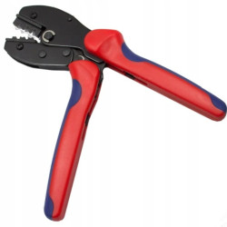 Zaciskarka do złącz MC4 praska fotowoltaiczna 2,5-6mm czerwona VCX