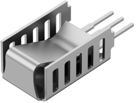 Clip-on heatsink, (L x W x H) 21 x 13 x 9 mm, 24.4 K/W, solderable surface, 10151032