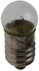 Oświetlenie wskaźnika 6,5 V E10 bezbarwna 6 lm RS PRO rozmiar G3 1/2