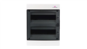 Rozdzielnica Modułowa 2X12 Podtynkowa /Transparentna/ Ip40 Ecm24pt-S Dido...