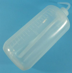 BUTELKA 1000ml LDPE Z ZAGIĘTĄ KOŃCÓWKĄ