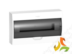 Rozdzielnica natynkowa 18 modułowa 1x18M drzwi transparentne IP40 EZ9E-1-18-NT-T EASY9 EZ18S2S SCHNEIDER ELECTRIC