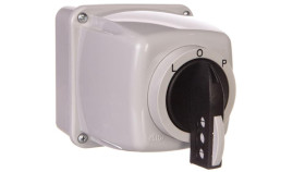 Łącznik Krzywkowy L-0-P 3P 16A Na Kłódkę Ip65 Łuk 16-43/5 921668