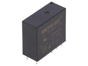 Przekaźnik elektromagnetyczny, DPDT, Ucewki: 24VDC, Iwyj: 12A, na PCB AZ733-2CB-24D