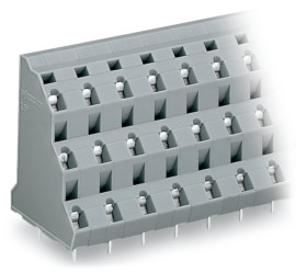 Złącze PCB 6 -pinowe raster 10mm 3 -rzędowe Przewlekany Męski WAGO