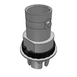 Złącze koncentryczne Montaż na płytce drukowanej Męski 75Ω typ złącza Złącze BNC Montaż na krawędzi