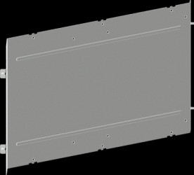Subdivision, rear field busbar connection, sheet steel, (W x H x D) 800 x 350 x 400 mm, 8PQ5000-3BA61