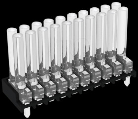 12.967.112 Light guide 1 x 2-way 30 mm, ø 2 mm, vertical