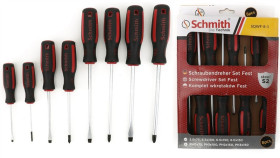 Wkrętaki Śrubokręt Z Magnesem Zestaw Śrubokrętów 8 Szt. - Schmith