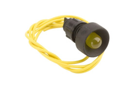 Lampka sygnalizacyjna 10mm żółta 230V AC KLP 10Y/230V 84510004