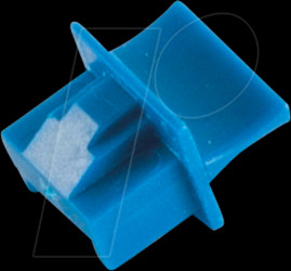 BS08-01023-10 RJ45 dust cover, VE10, blue