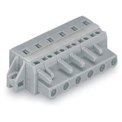 WAGO 231-206/027-000 Female Through Fixing Flanges 6P Pitch 7.5mm