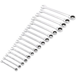 Draper 27690 HI-TORQ&#xAE; Metric Ratchet Spanner Set 16 Pcs