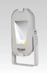 Naświetlacz LED LORDINO 40W 5111lm 130lm/W (zam.100W) 4000K RA80 MOD.AR (SILVER) IP66 7 lat gwarancji Made in EU