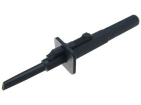 Chwytak pomiarowy 20.170.2;czarny; haczykowy;123mm;wtykany(gn.ban.4mm)