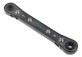 Klucz oczkowy z grzechotką Klucz oczkowy z grzechotką RS PRO Stal chromowo-wanadowa