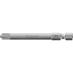 Bit do wkrętów z wgłębieniem płasko-krzyżowym i PZ/S 1x70mm 1/4 WERA