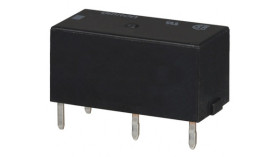 Przekaźnik monostabilny 24V dc DPST Omron 200mW, montaż PCB 2.88 kΩ