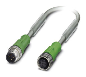 Przewód czujnik-siłownik ze złączem Złącze M12 liczba rdzeni 4 długość 3m Rodzaj A Męskie Złącze B Złącze M12