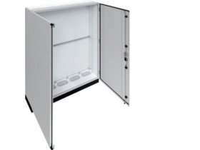 Obudowa natynkowa 1300x1850x275 + cokół 100 mm drzwi metal IP55/II univers FR25S1 HAGER