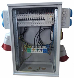 Rozdzielnica elektryczna Partnersite 8x230V, 3x32A Uzbrojona