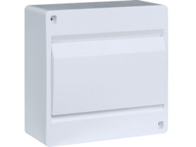 Rozdzielnica natynkowa 8 modułowa 1x8M drzwi pełne IP40 IC2 VD108PP HAGER