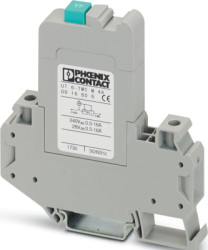 Circuit breaker, thermal-magnetic, 1 pole, 4 A, 240 V (AC), screw connection, DIN rail, IP40, 0916606
