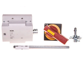 Napęd drzwiowy boczny prawa strona czerwono-żółty NZM3-XSR-R 266658,