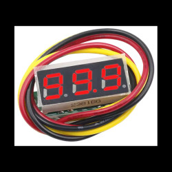 Moduł woltomierza 0-100V z wyświetlaczem LED - czerwony