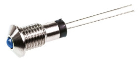 Lampka kontrolna do montażu panelowego 4.5V, niebieska 6mm LED Marl
