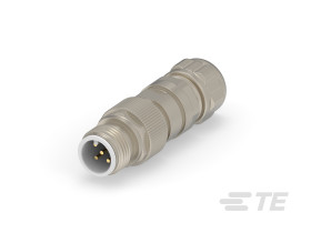 Przemysłowe złącza okrągłe 5-pinowe M12 Wtyczka TE Connectivity