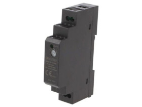 AMED15-12SNZ Zasilacz impulsowy, na szynę DIN, 15W, 12VDC, 1,25A, 85÷264VAC