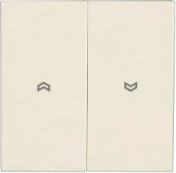 Jung Zaślepka Przełącznik do żaluzji LS 990, LS design, LS plus kremowo-biały LS 995 P 1 szt.
