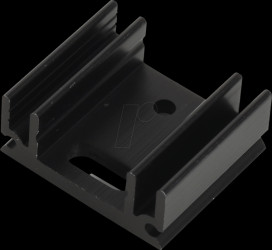 SK 145/25 SA TO220 Heat sink, 25 mm, aluminum, 13.5 K/W, TO-218/TO-220/TO-247/TO-24