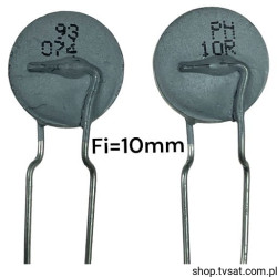 PTCTL6NR100GTE Thermistor PTC 10 Ohm R=10 mm THT VISHAY