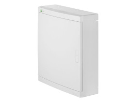 Rozdzielnica multimedialna natynkowa 2R 24M patch panel gniazdo 45x45 16A IP40 ELEGANT RN 2425-20 ELEKTRO-PLAST NASIELSK