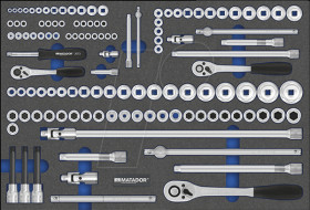 8164 1421 Socket Set XL, 140-piece