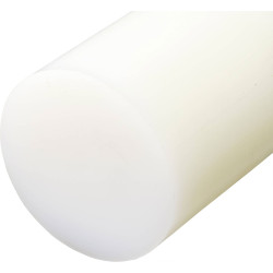 Reely RE-7394547 Polyamide Rod Solid Ø60 mm x L60 mm 1 pc(s) White
