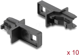 87254 Dust Cover for E2000 Simplex jack 10 pieces black