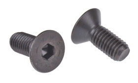 Śruba imbusowa M8 długość 20mm Gniazdo sześciokątne stożkowe Stalowe RS PRO