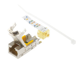 Harting 20820010001 Moduł złącza żeńskiego 20 82 001 0001, CAT 6a, 1 szt.