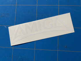 Amiga logo 1987 sticker / decal
