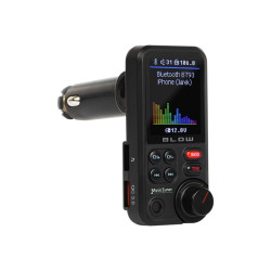 Transmiter FM BLOW Bluetooth LCD + Ładowarka USB Jack 3,5
